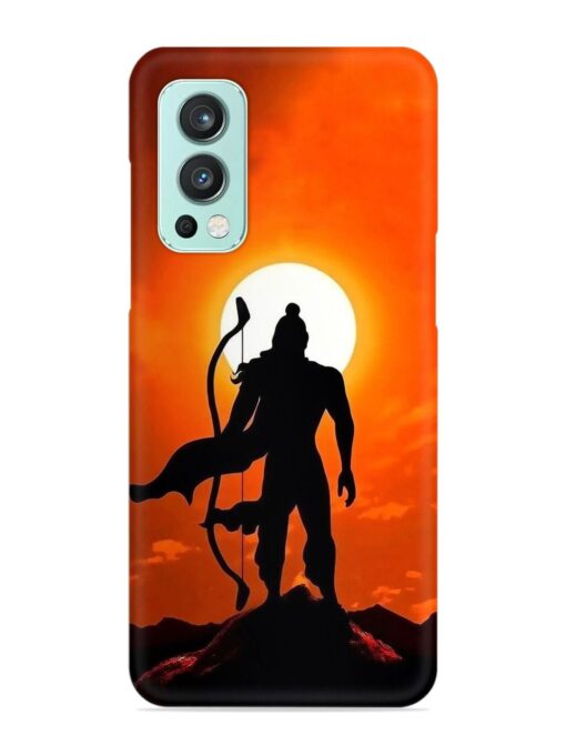 Shree Ram Snap Case for Oneplus Nord 2 (5G) Zapvi