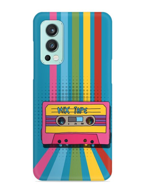 Mix Tape Vactor Snap Case for Oneplus Nord 2 (5G) Zapvi