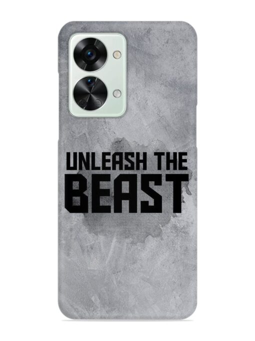 Unleash The Beast Snap Case for Oneplus Nord 2T (5G) Zapvi