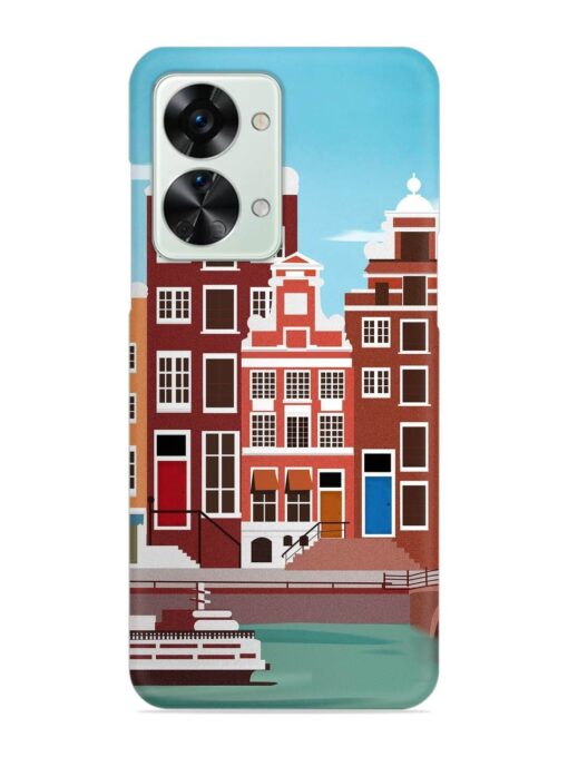 Scenery Architecture Amsterdam Landscape Snap Case for Oneplus Nord 2T (5G) Zapvi