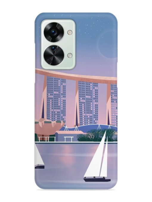 Singapore Scenery Architecture Snap Case for Oneplus Nord 2T (5G) Zapvi