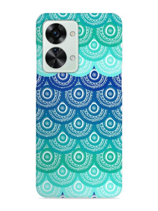 Ethnic Seamless Pattern Snap Case for Oneplus Nord 2T (5G) Zapvi
