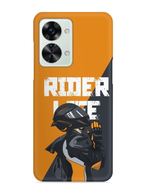 Rider Life Snap Case for Oneplus Nord 2T (5G) Zapvi
