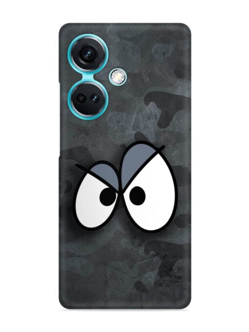 Big Eyes Night Mode Snap Case for Oneplus Nord Ce 3 (5G) Zapvi