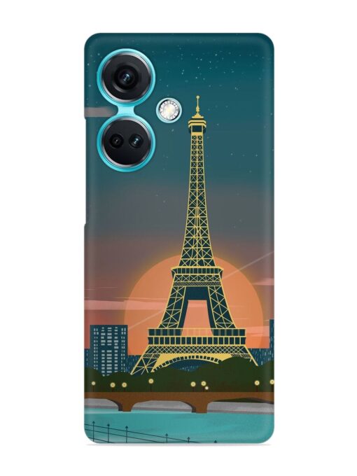 Scenery Architecture France Paris Snap Case for Oneplus Nord Ce 3 (5G) Zapvi