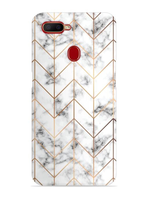 Vector Marble Texture Snap Case for Oppo A11K Zapvi