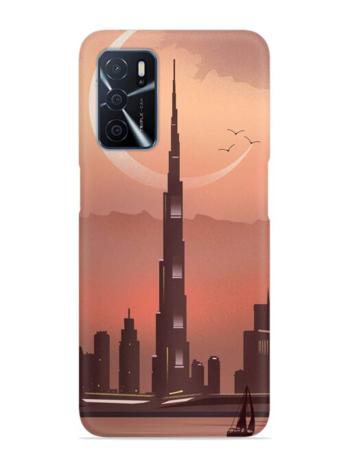 Landmark Burj Khalifa Snap Case for Oppo A16 Zapvi