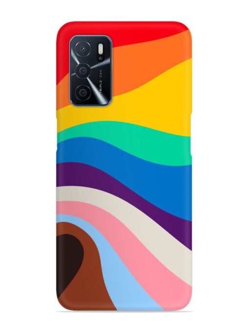 Minimal Pride Art Snap Case for Oppo A16 Zapvi