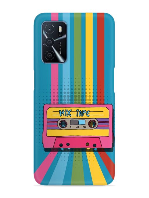 Mix Tape Vactor Snap Case for Oppo A16 Zapvi