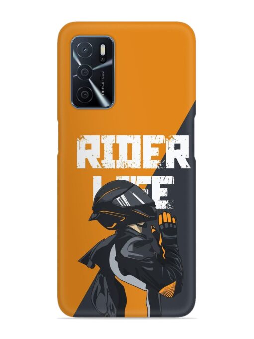 Rider Life Snap Case for Oppo A16 Zapvi
