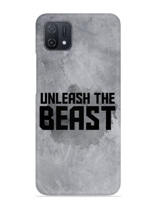 Unleash The Beast Snap Case for Oppo A16K Zapvi