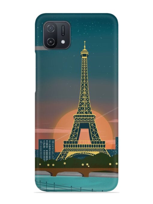 Scenery Architecture France Paris Snap Case for Oppo A16K Zapvi