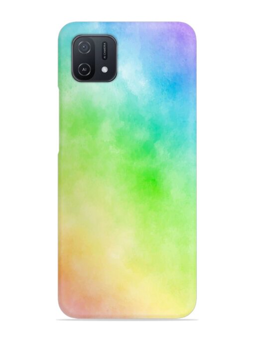 Watercolor Mixture Snap Case for Oppo A16K Zapvi