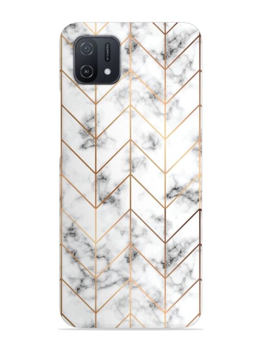 Vector Marble Texture Snap Case for Oppo A16K Zapvi