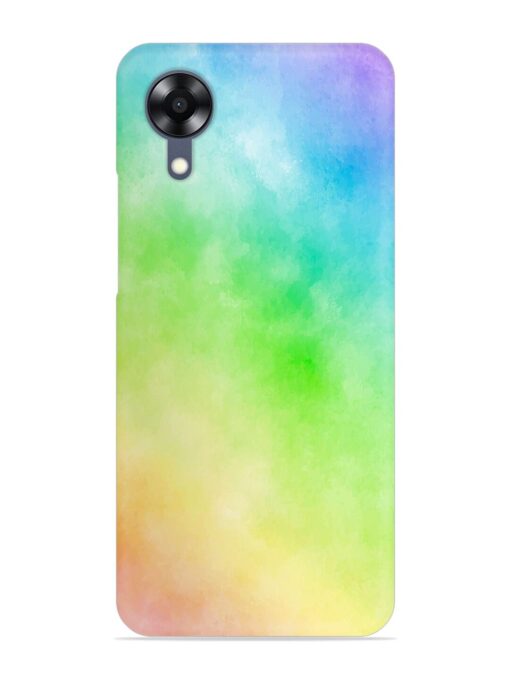 Watercolor Mixture Snap Case for Oppo A17K Zapvi