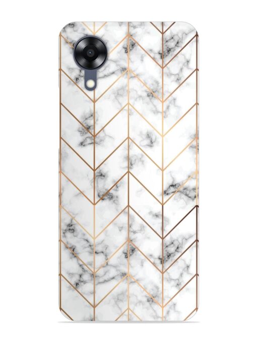 Vector Marble Texture Snap Case for Oppo A17K Zapvi