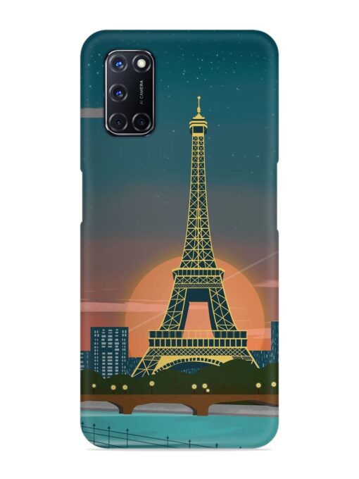 Scenery Architecture France Paris Snap Case for Oppo A52 Zapvi
