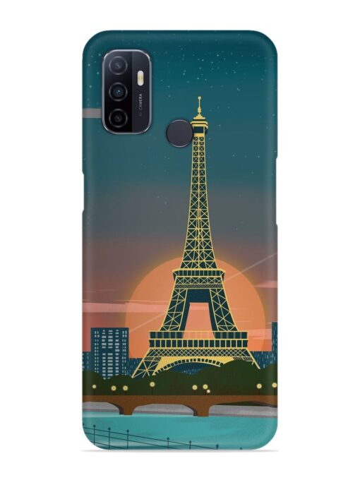 Scenery Architecture France Paris Snap Case for Oppo A53 Zapvi