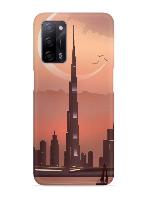 Landmark Burj Khalifa Snap Case for Oppo A53S (5G) Zapvi