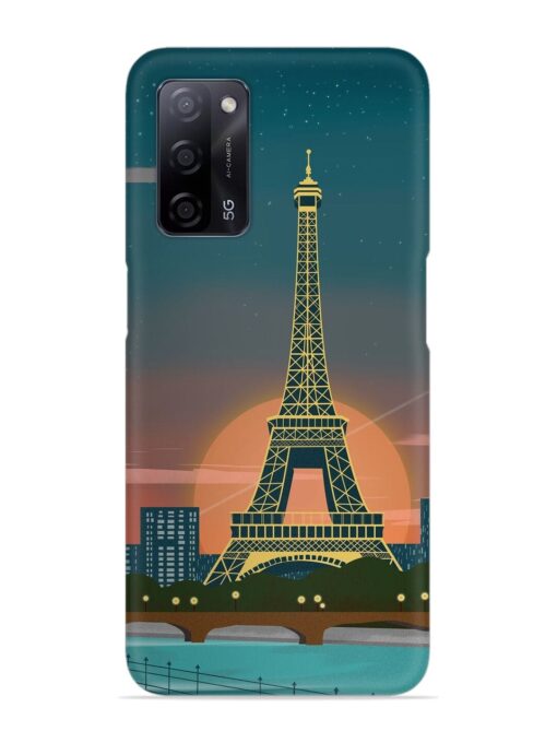Scenery Architecture France Paris Snap Case for Oppo A53S (5G) Zapvi