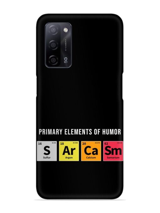 Primary Elements Humor Snap Case for Oppo A53S (5G) Zapvi