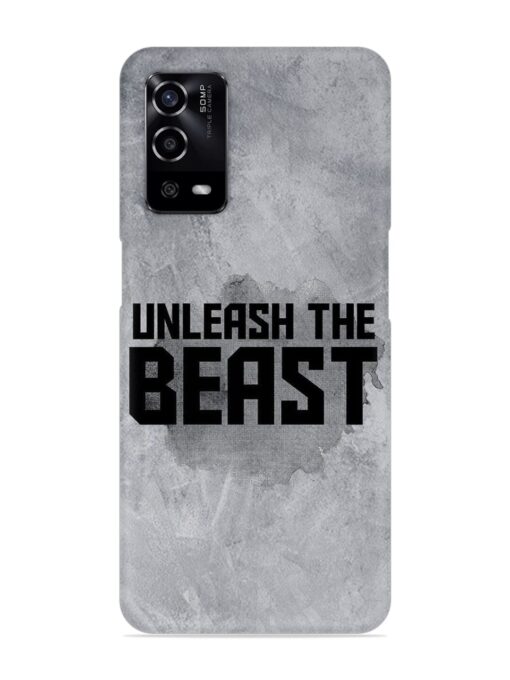 Unleash The Beast Snap Case for Oppo A55 Zapvi