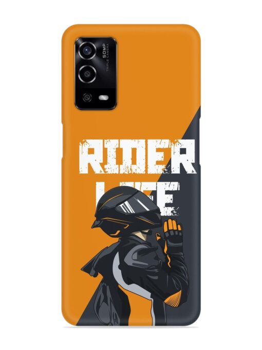 Rider Life Snap Case for Oppo A55 Zapvi