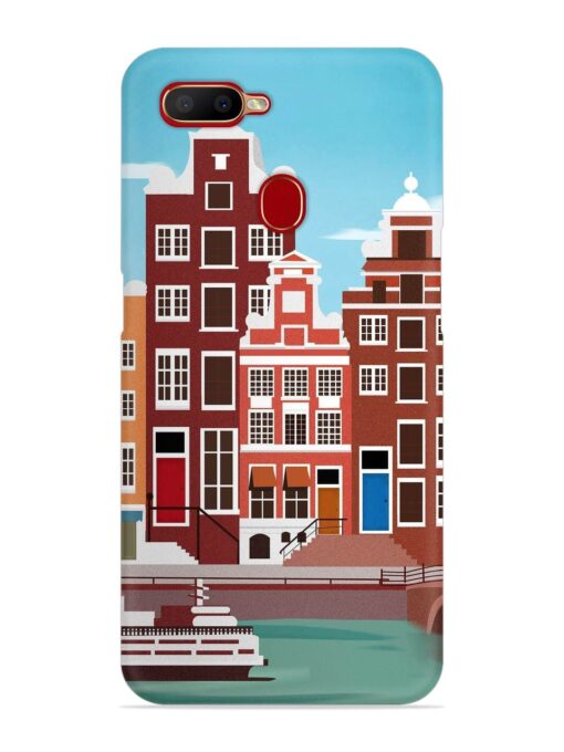 Scenery Architecture Amsterdam Landscape Snap Case for Oppo A7 Zapvi