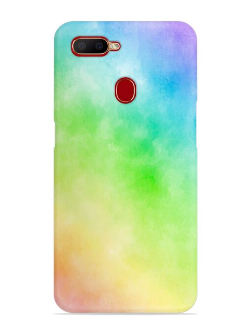 Watercolor Mixture Snap Case for Oppo A7 Zapvi
