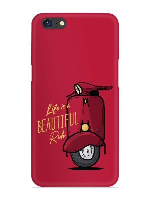 Life Is Beautiful Rides Snap Case for Oppo A71 Zapvi