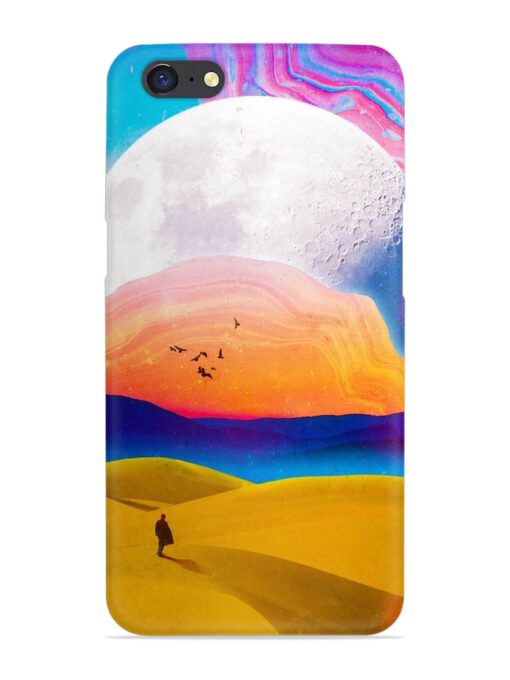 Sandy Desert Snap Case for Oppo A71 Zapvi