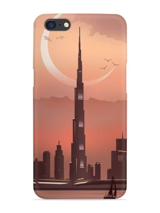 Landmark Burj Khalifa Snap Case for Oppo A71 Zapvi