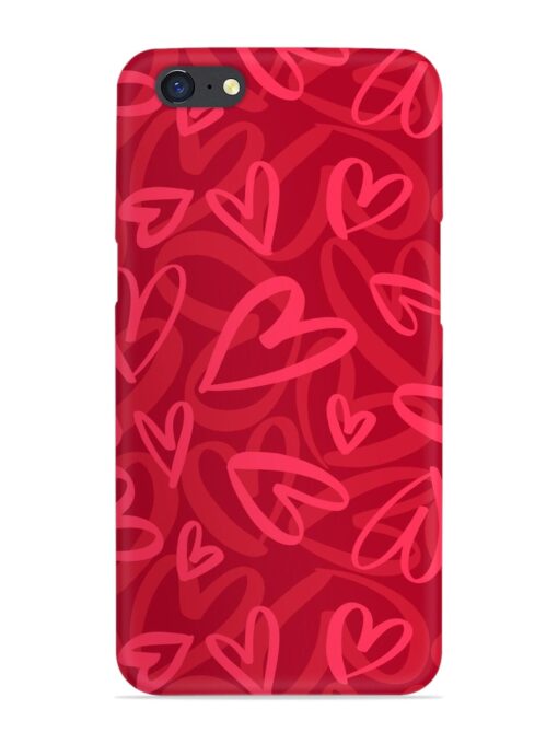 Seamless Romantic Pattern Snap Case for Oppo A71 Zapvi