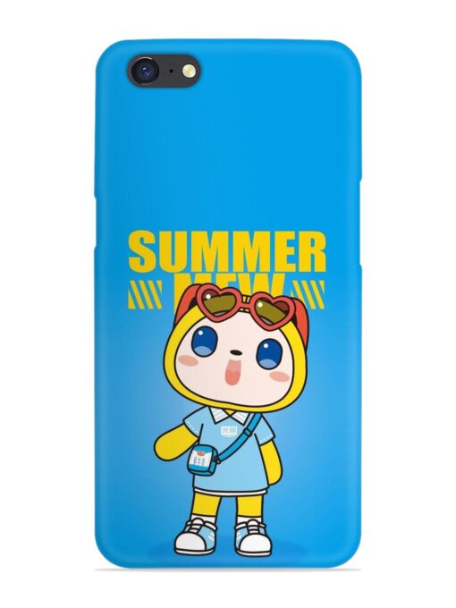 Summer Mew Cartoon Snap Case for Oppo A71 Zapvi