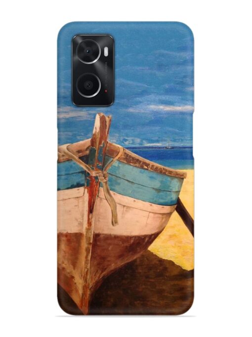 Canvas Painting Snap Case for Oppo A76 Zapvi