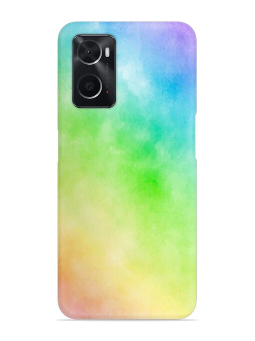 Watercolor Mixture Snap Case for Oppo A76 Zapvi