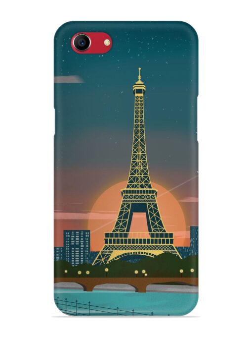 Scenery Architecture France Paris Snap Case for Oppo A83 Zapvi