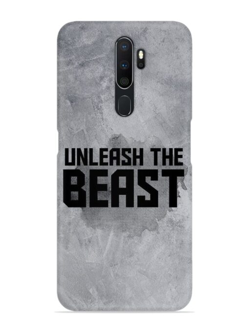 Unleash The Beast Snap Case for Oppo A9 (2020) Zapvi