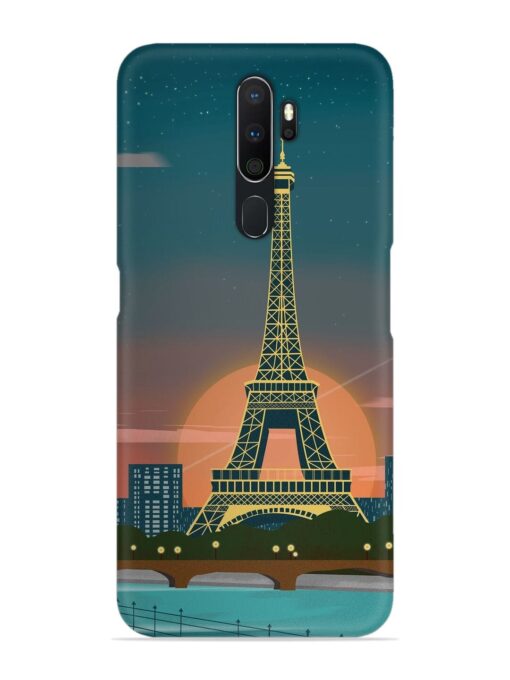 Scenery Architecture France Paris Snap Case for Oppo A9 (2020) Zapvi