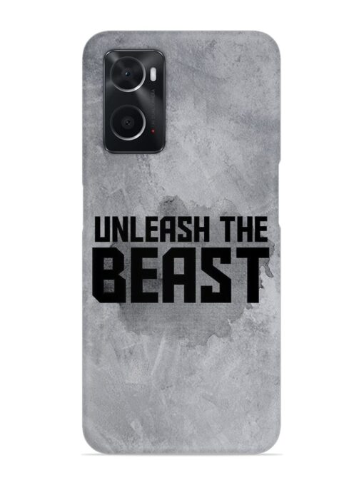 Unleash The Beast Snap Case for Oppo A96 Zapvi
