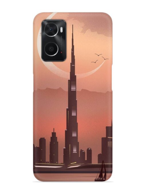 Landmark Burj Khalifa Snap Case for Oppo A96 Zapvi