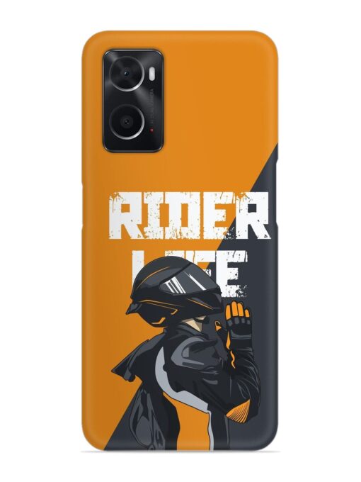 Rider Life Snap Case for Oppo A96 Zapvi