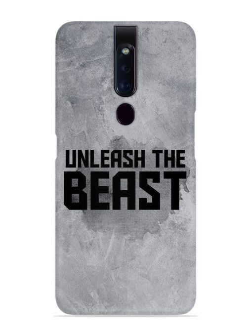 Unleash The Beast Snap Case for Oppo F11 Pro Zapvi