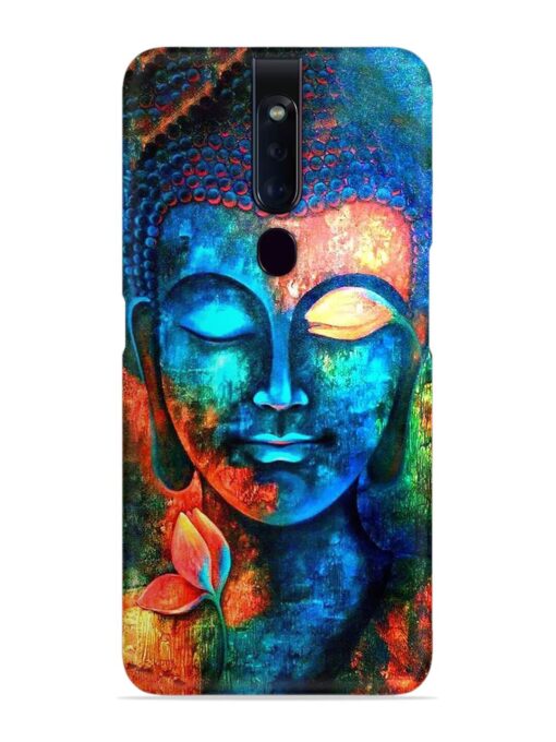 Buddha Painting Snap Case for Oppo F11 Pro Zapvi