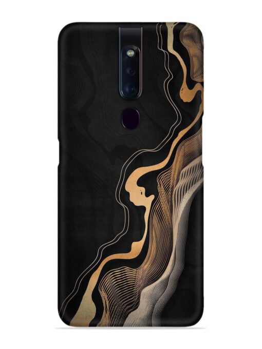 Abstract Art Snap Case for Oppo F11 Pro Zapvi