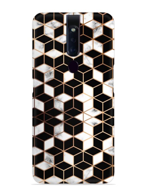 Vector Marble Texture Snap Case for Oppo F11 Pro Zapvi