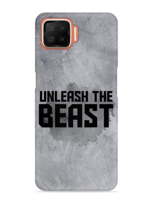 Unleash The Beast Snap Case for Oppo F17 Zapvi