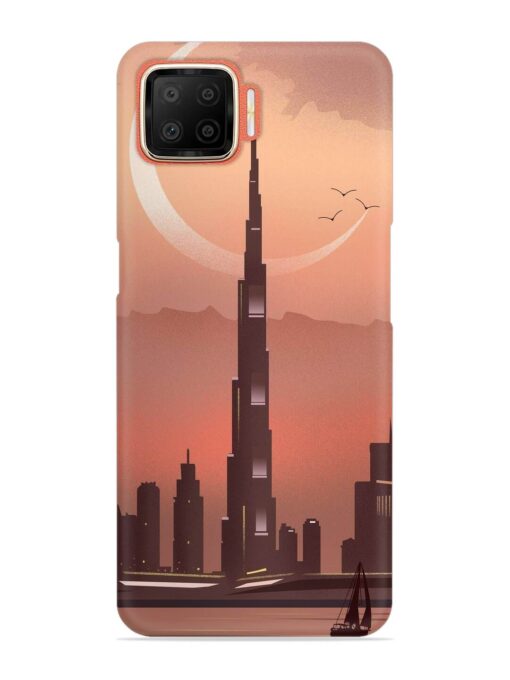 Landmark Burj Khalifa Snap Case for Oppo F17 Zapvi