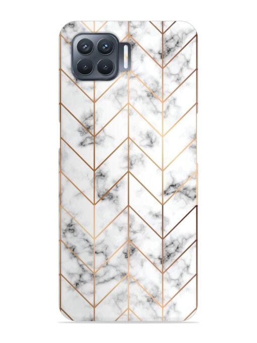 Vector Marble Texture Snap Case for Oppo F17 Pro Zapvi