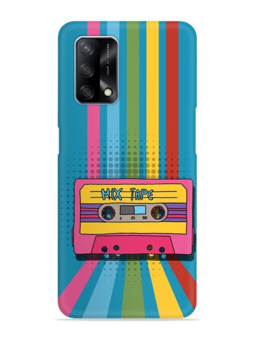 Mix Tape Vactor Snap Case for Oppo F19 Zapvi